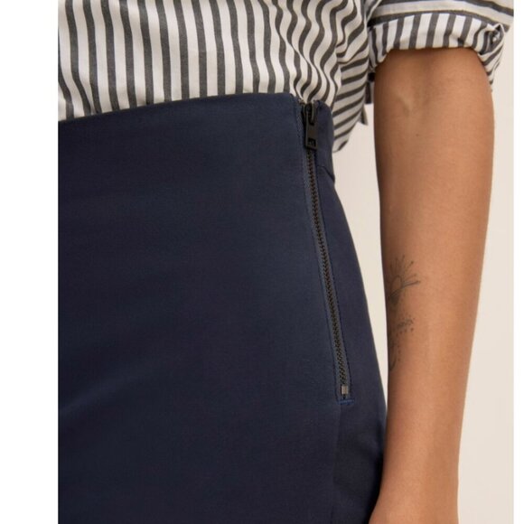 Everlane The Work Pant in Navy blue size 12 NWT - Picture 5 of 6